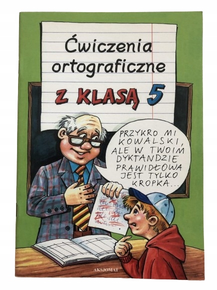 Ortografia pisownia klasa 5 ćwiczenia Zeszyt ćwicz