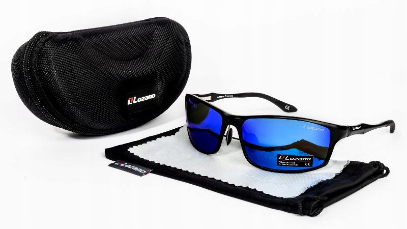 Profesionální značkové sluneční polarizační brýle Lozano UV400 Revo