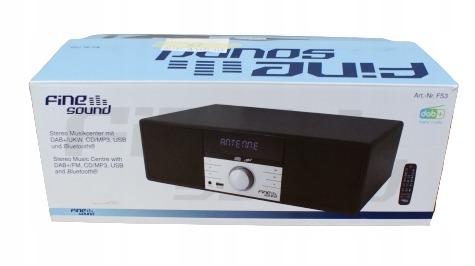 Soundmaster FS3 DAB+ FM CD/MP3 USB Bluetooth Kod producenta 1068-00114-SW
