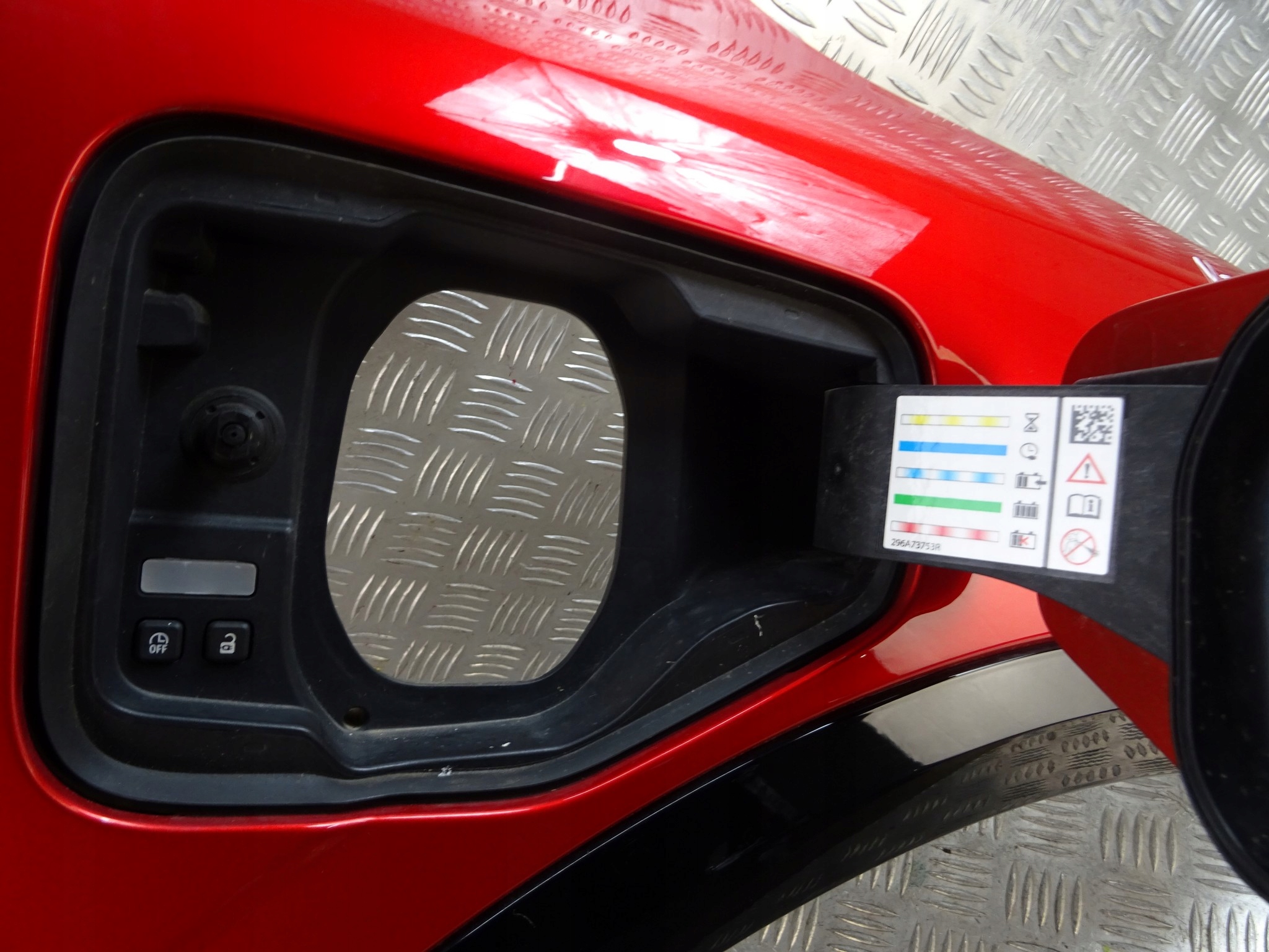 RENAULT MEGANE V E-TECH fender right front front complete nice