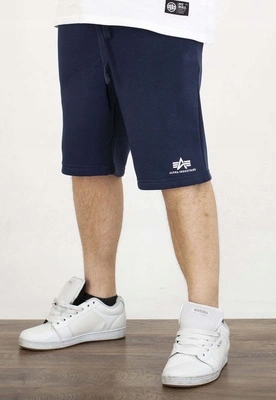 Kraťasy Alpha Industries Basic Small Logo II ultra navy