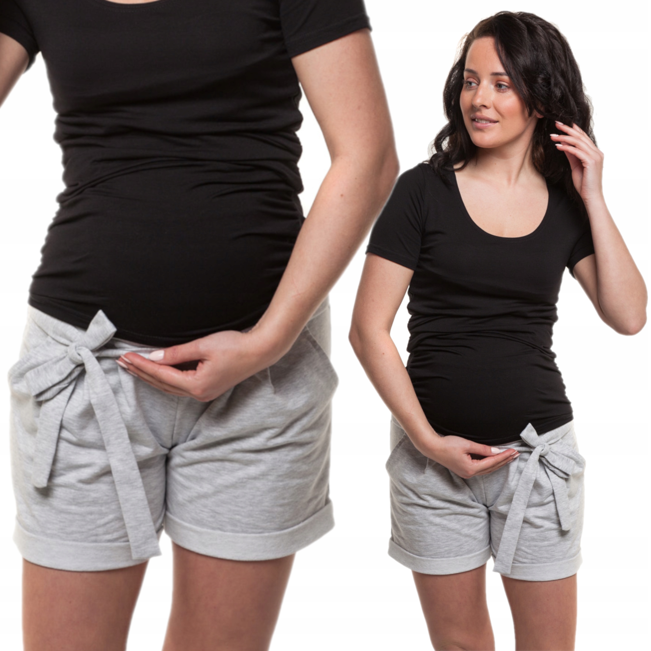 

Spodenki szorty ciążowe krótkie Lena