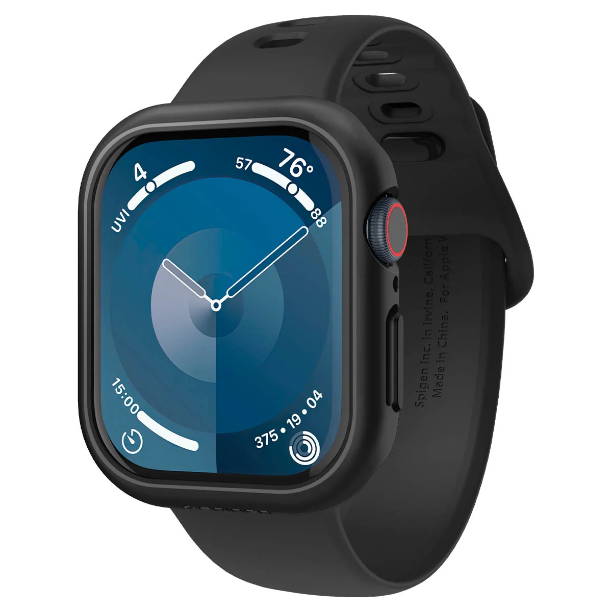Spigen Thin Fit, czarny Apple Watch 10 46 mm