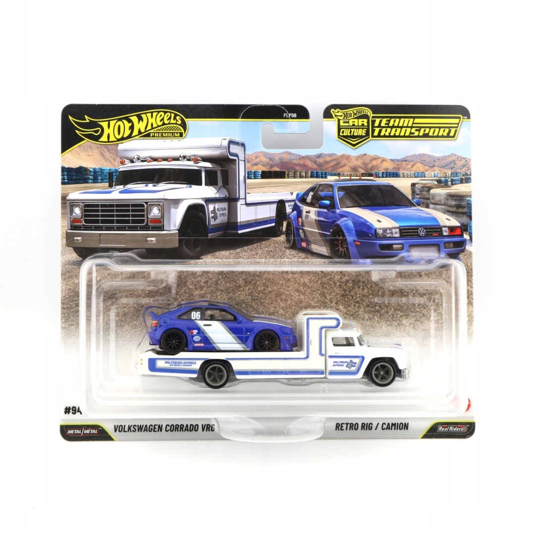 Hot Wheels Premium Car Culture Team Transport #94 Volkswagen Vw Corrado