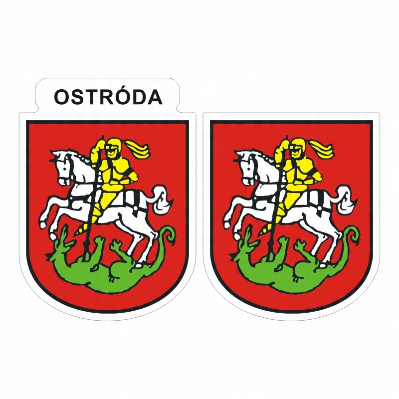 

Naklejki herb Ostróda