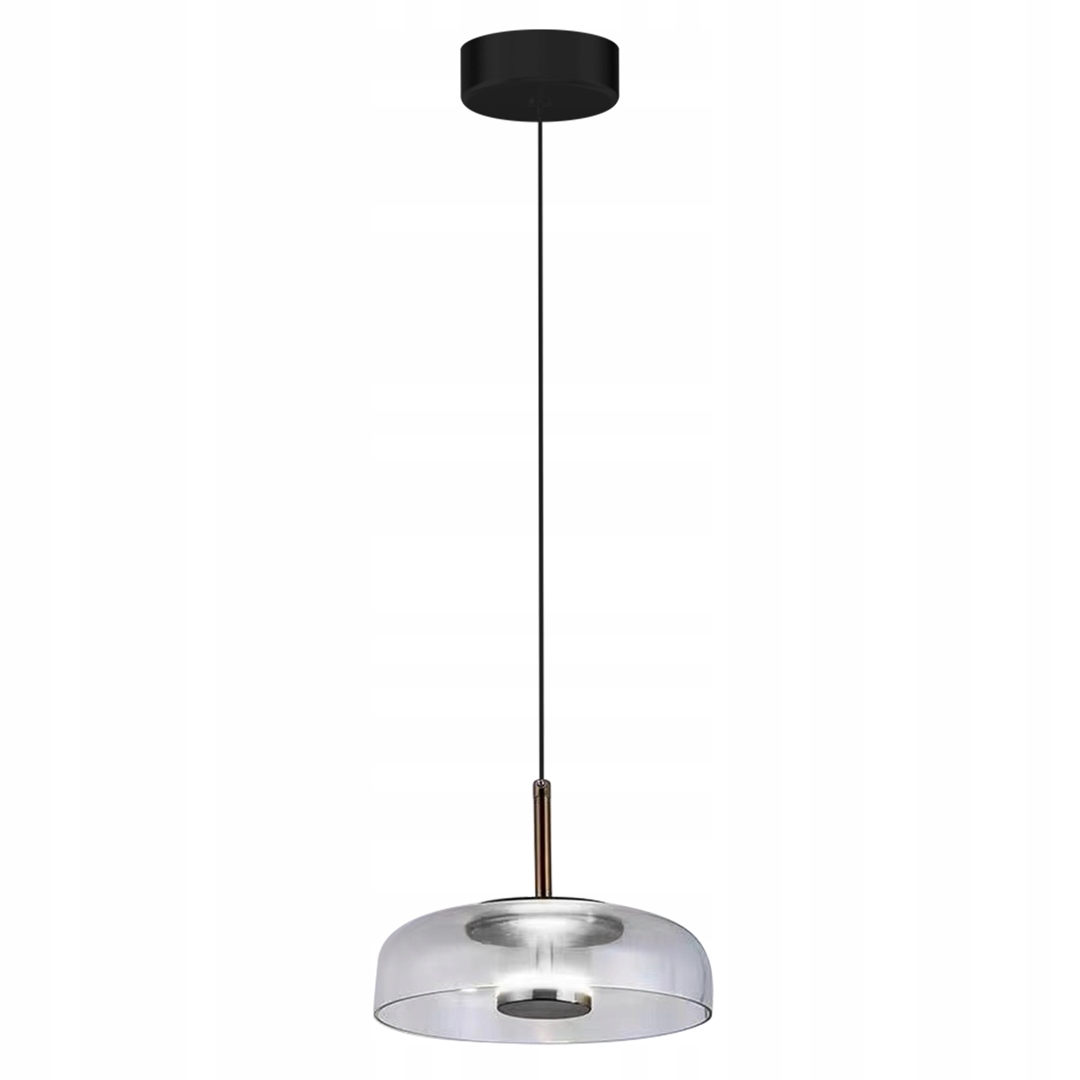 Milagro Stylowa lampa wisząca Vetro Clear Led 6W barwa neutralna nad stolik
