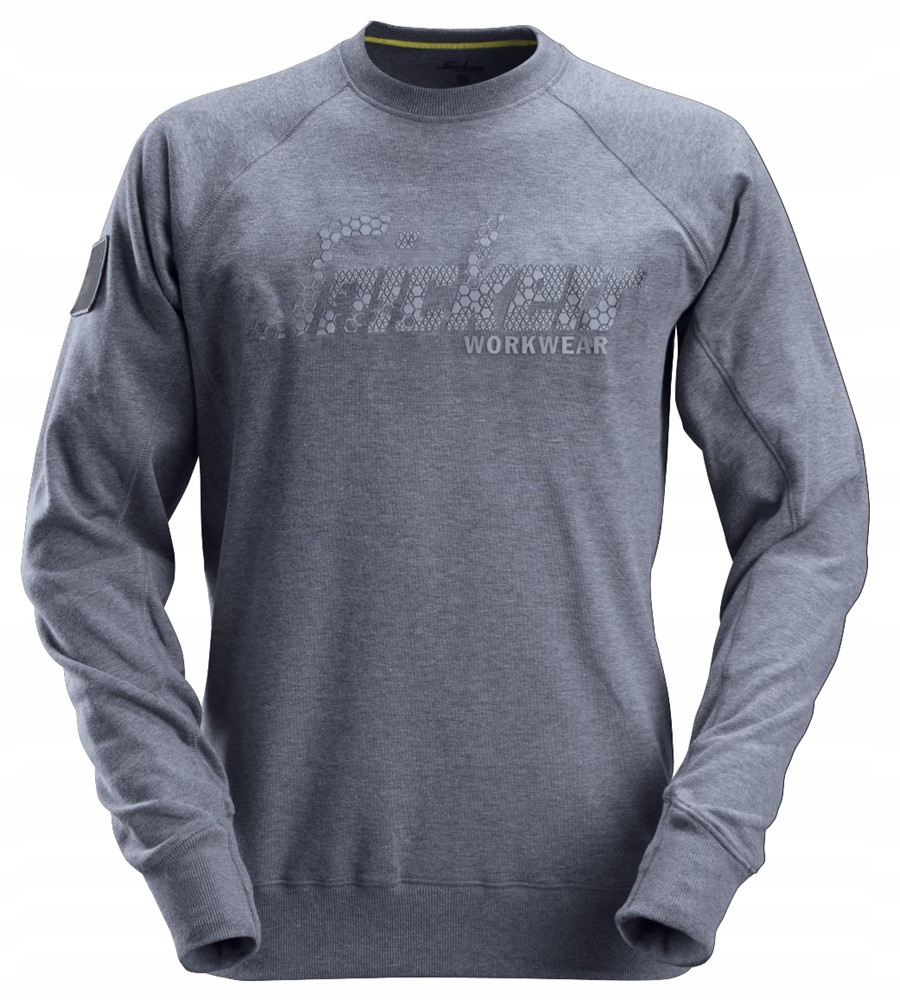 Толстовка з логотипом Snickers 2882 XXL темно-синій меланж