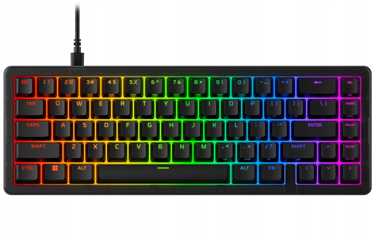 Káblová herná klávesnica HyperX Origins 2 65 Rgb Usb B4QS3AA Qwerty