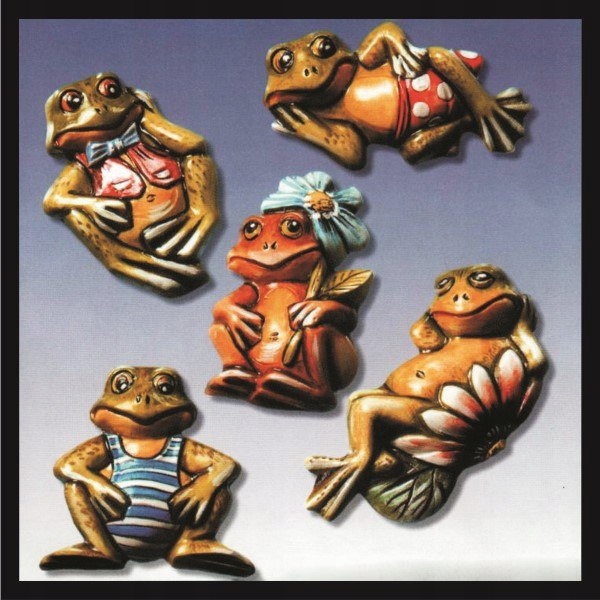 FORMA DO ODLEWÓW GIPSOWYCH ŻABY ZWIERZĘTA FORMA Marka inna