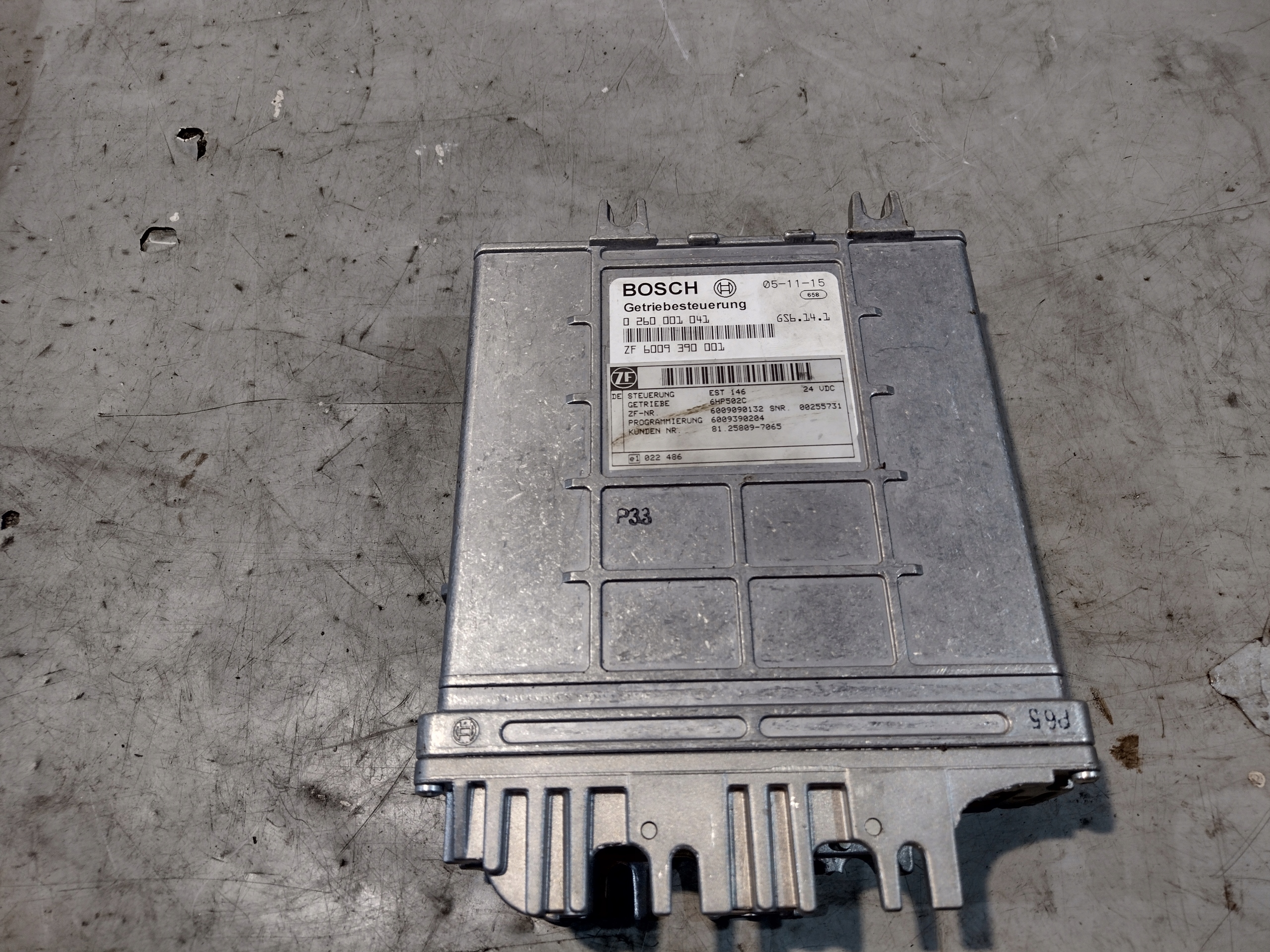 control unit gearboxes Bosch 0260001041 EST146 6009390001