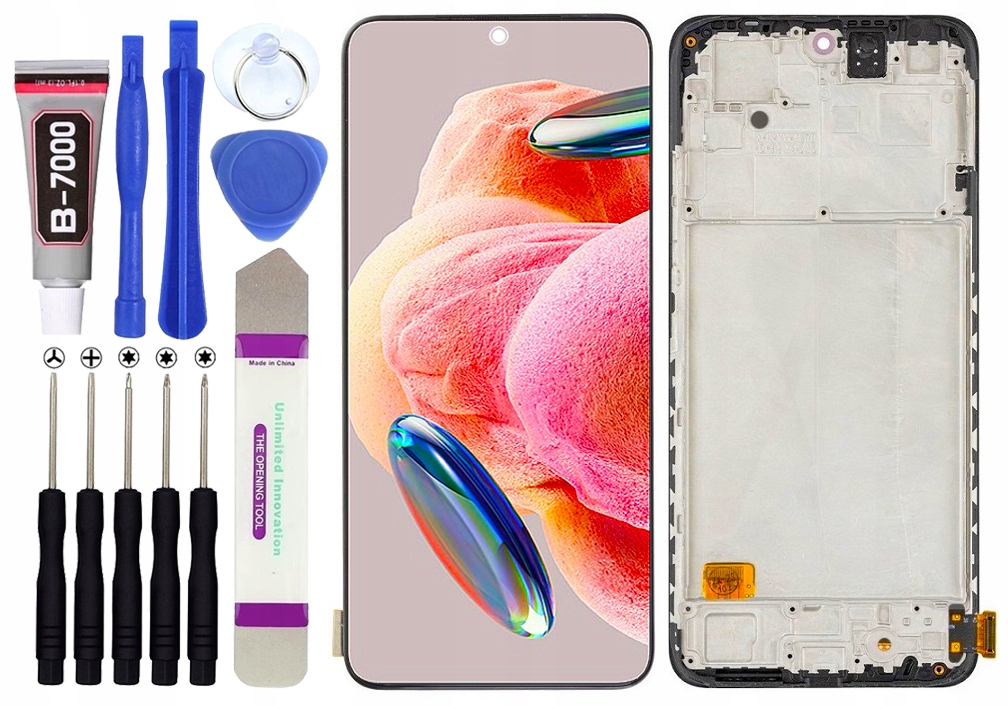 Oled displej pro Xiaomi Redmi Note 12S LCD displej Rámeček