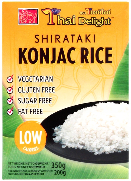 Levně 4X Rýže Shirataki Konjac 350 g Thai Delight