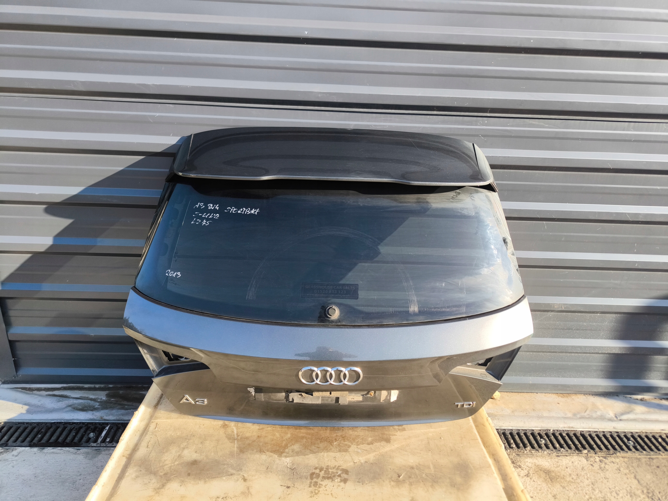 boot door rear AUDI A3 8V4 SPORTBACK LZ7S S LINE !!!