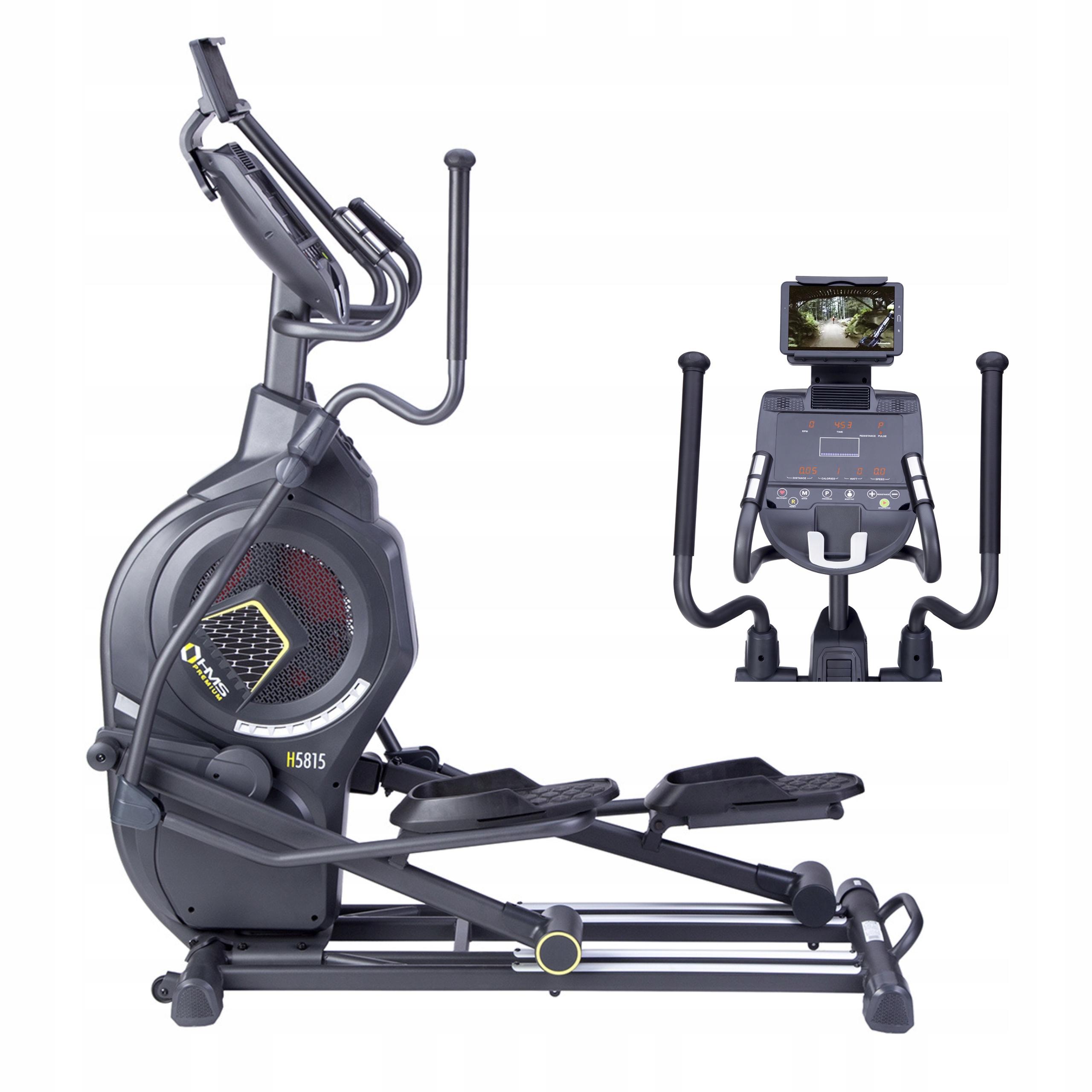 Orbitrek Magnetyczny Powietrzny Hms Opór Automatyczny 150kg Krok 50cm