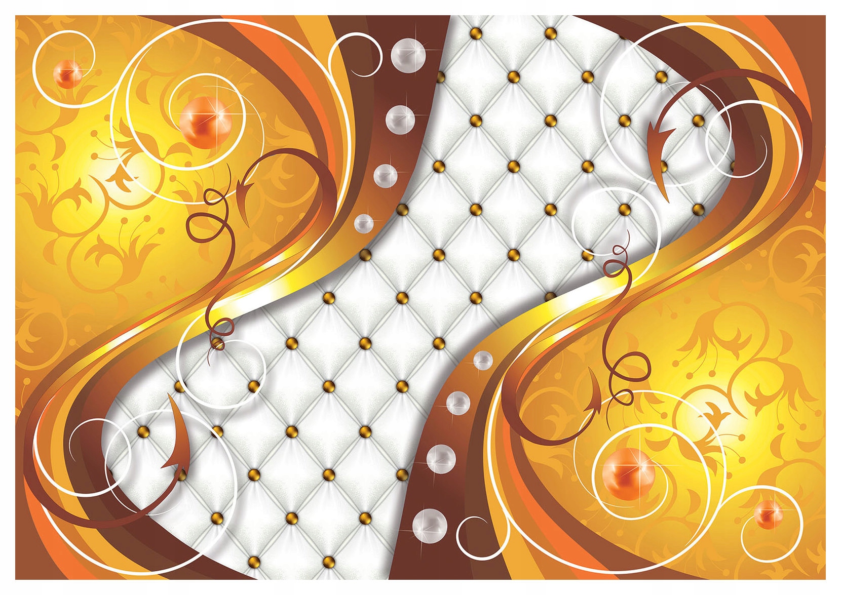 Fototapeta Zlatá vinylová koža 368x254 luxus a štýl na stenách lepidlo