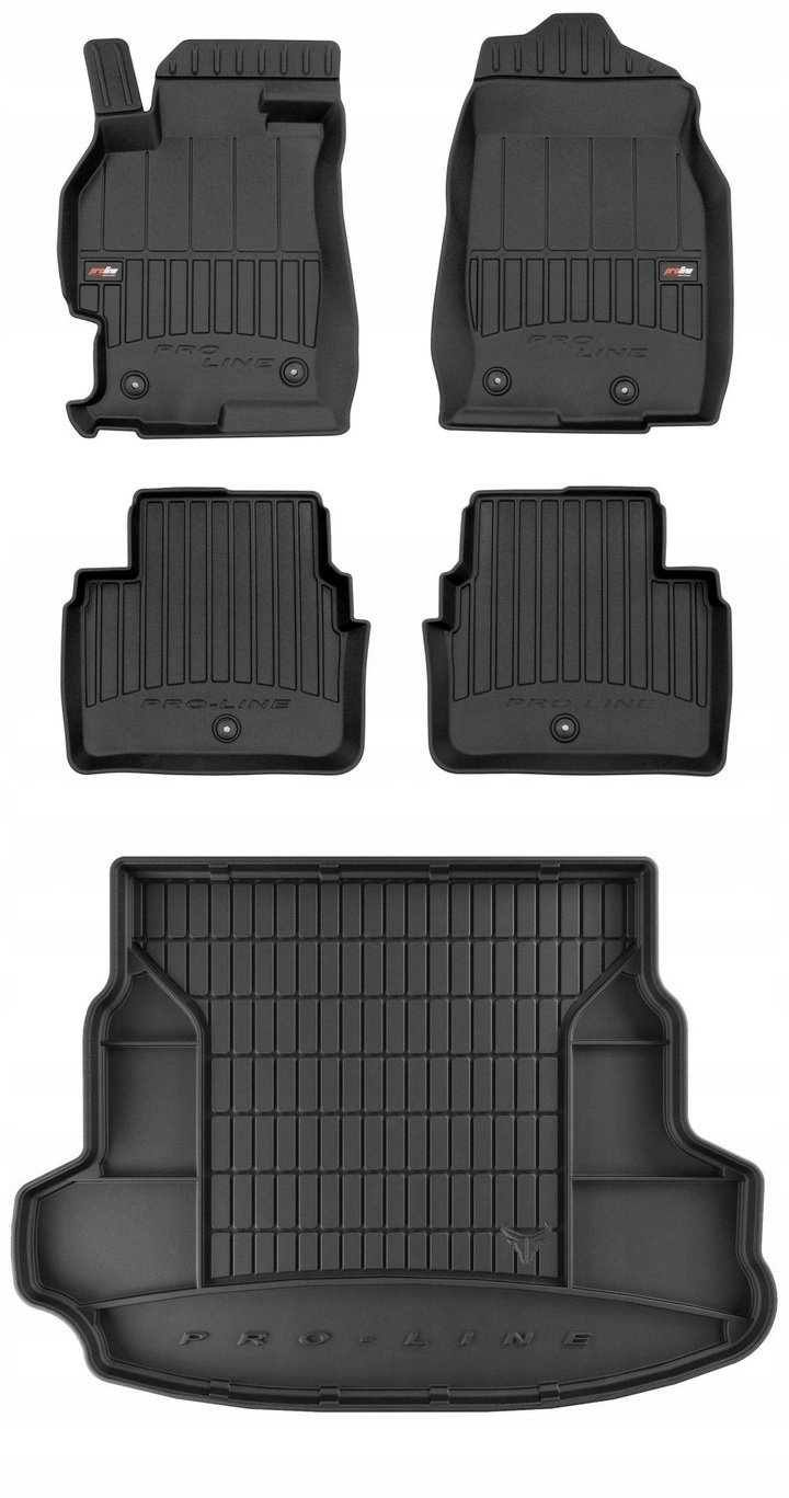 Set 3D gumové rohože Mazda 6 2 Gh Hb 2007-2012