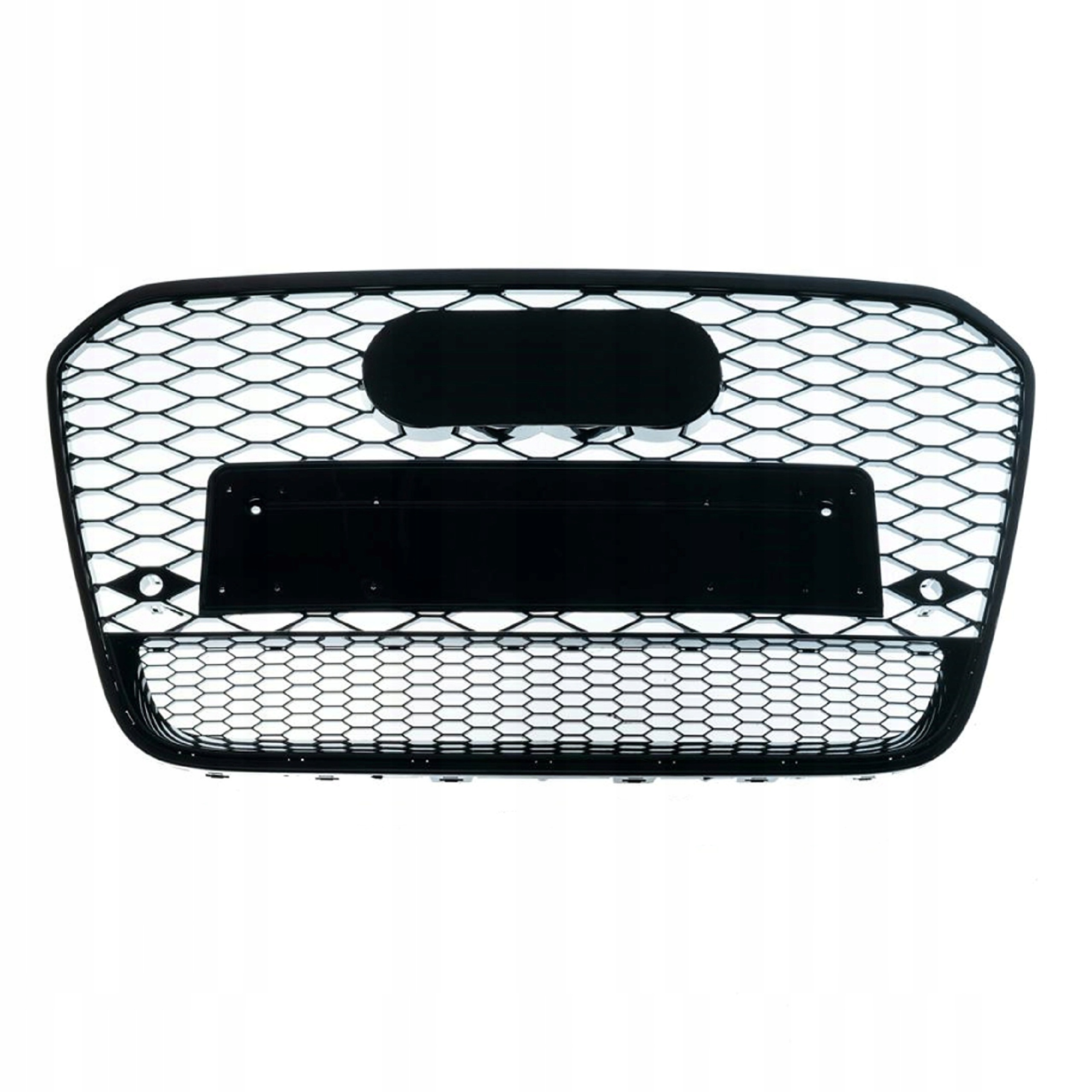 Přední atrapa Grill Černá Lesk Audi A6 (C7) 2011–2014