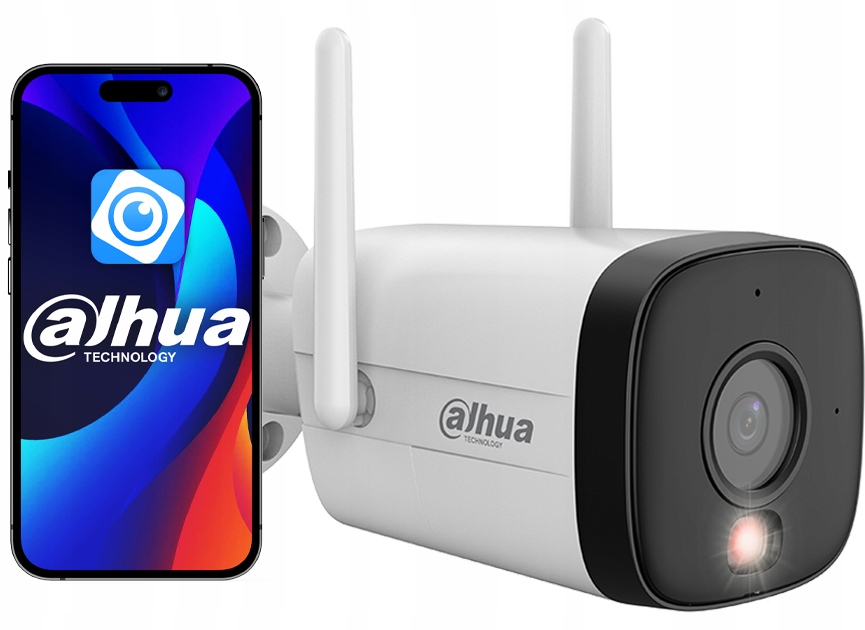 WiFi kamera 5MPx Dahua IPC-HFW1539DTK1P-SW-PV-0280B Detekcia Sd Mikrofón