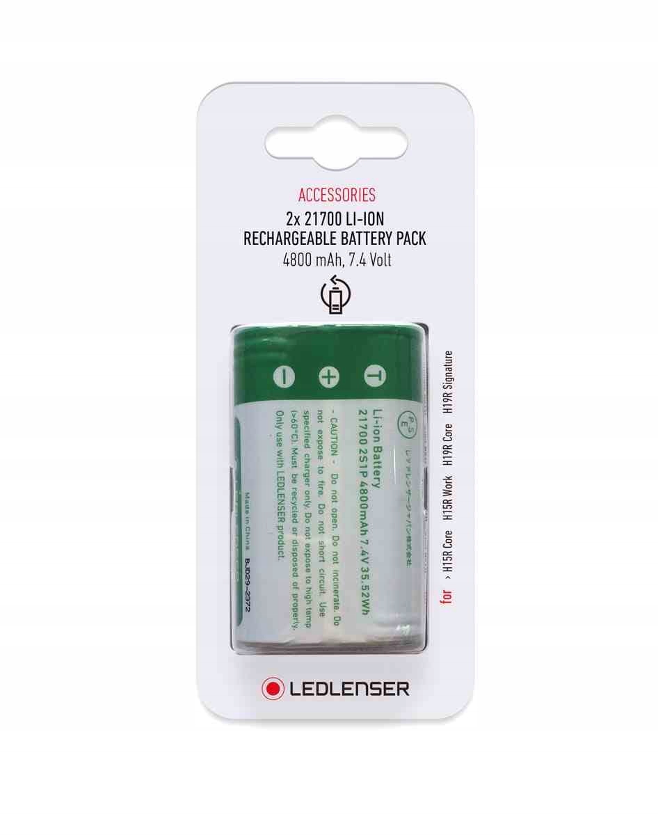 Akumulator Ledlenser 21700 Li-ion 4800 mAh 2 szt. Marka Ledlenser