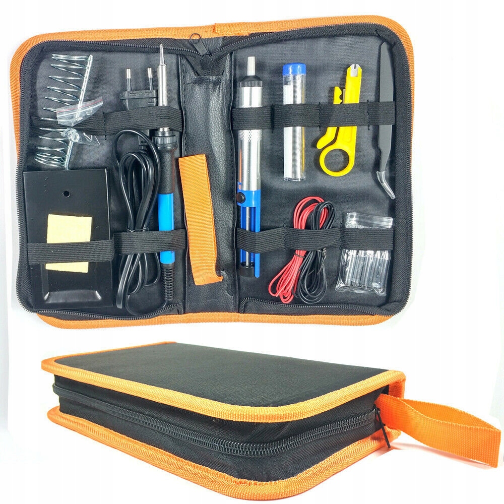 Zestaw Lutownica Precyzyjna 15elementów -organizer Marka R2 invest