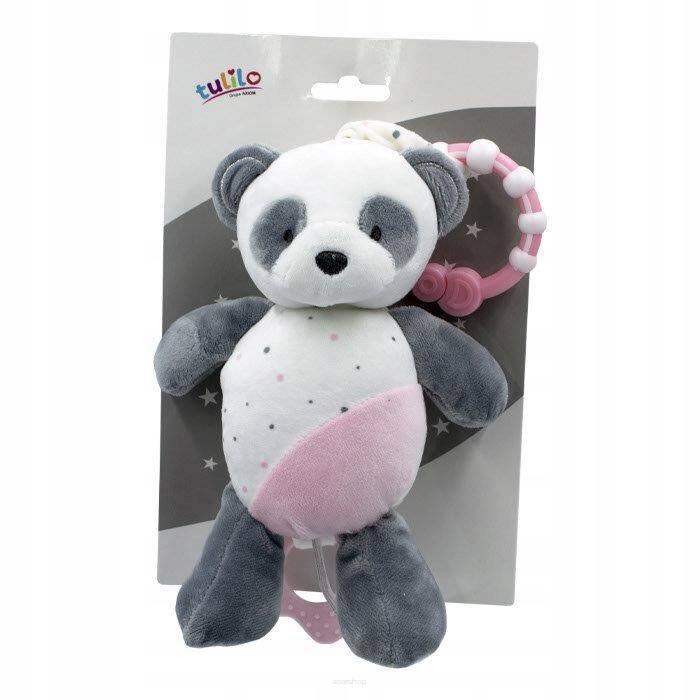 

Pluszowa Pozytywka Panda Różowa 24 CM Usypiacz