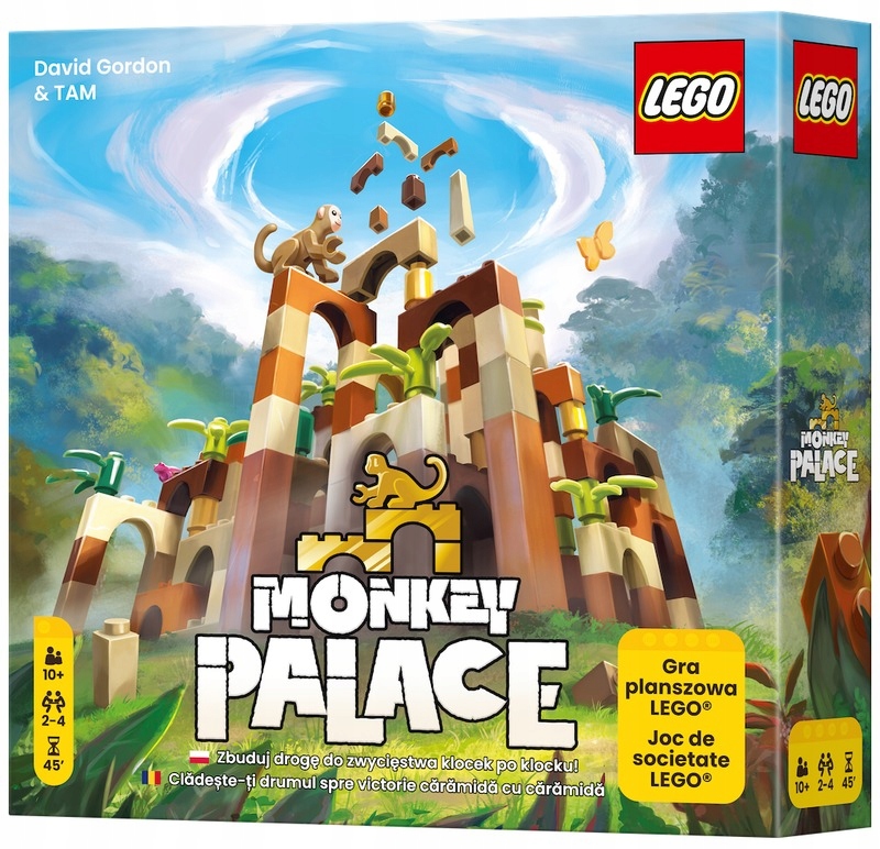 Rodzinna Gra Dla Dziecka 7 Latka Gra Planszowa Dla Dzieci Lego Monkey Palac