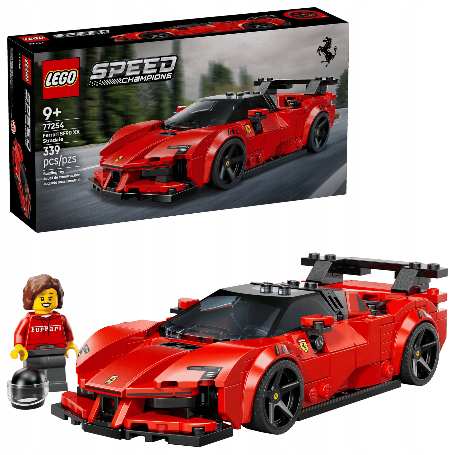 Lego 77254 Speed Champions Auto Ferrari SF90 XX Stradale 339 Kostek