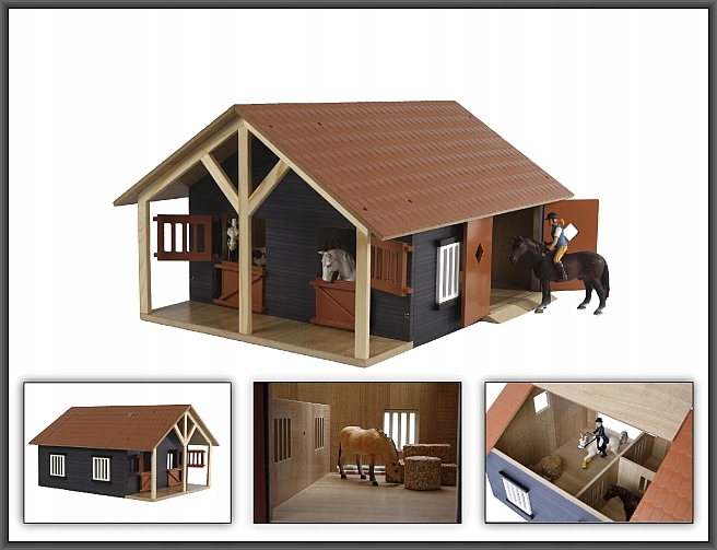 

Budynek Gospodarczy Stajnia Dla Koni Drewniana