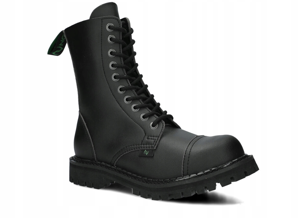 Kanady Dámské Veganské Černé Nagaba 10H Steel Nose Polské 37