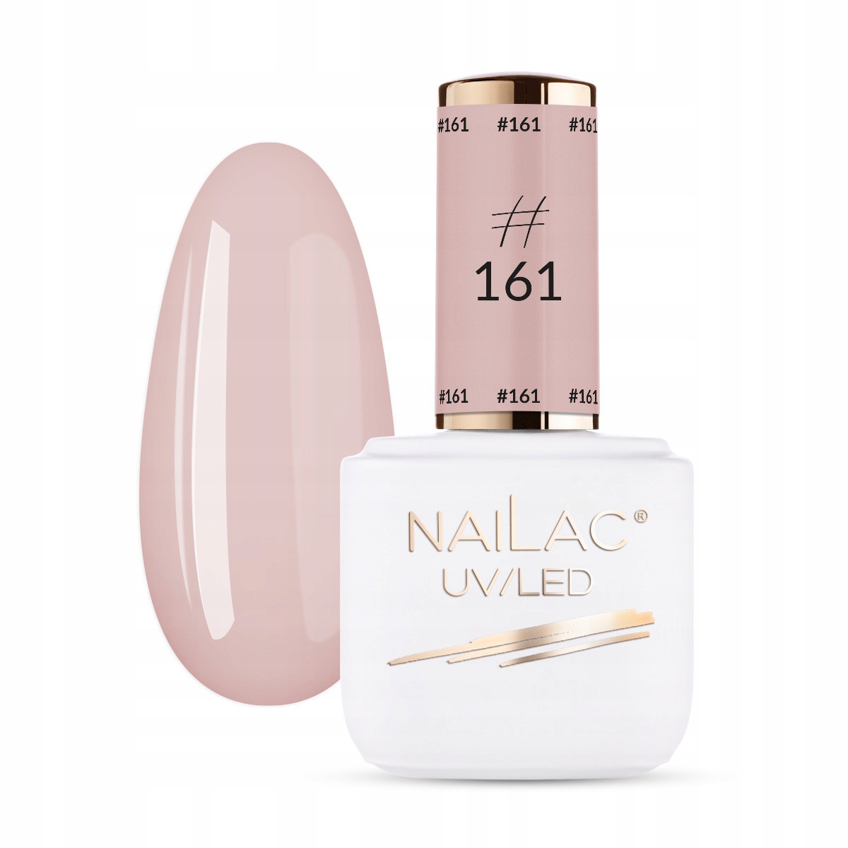 

#161 Lakier hybrydowy NaiLac 7ml