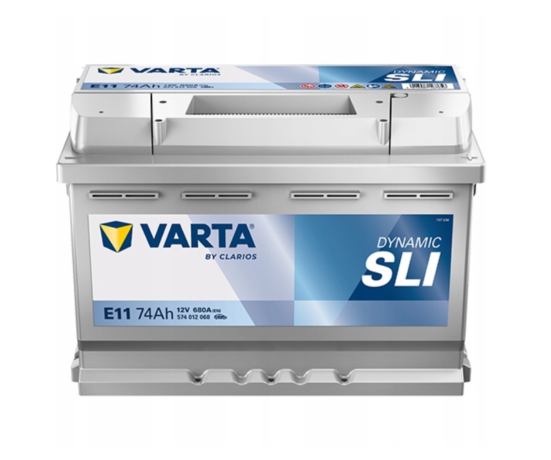 Akumulator VARTA Blue Dynamic E11 12V 74Ah 680A P+