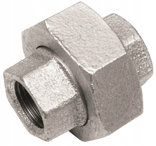 ŚRUBUNEK OCYNKOWANY PŁASKI 1" WW HOLENDER ŻELIWNY OCYNK