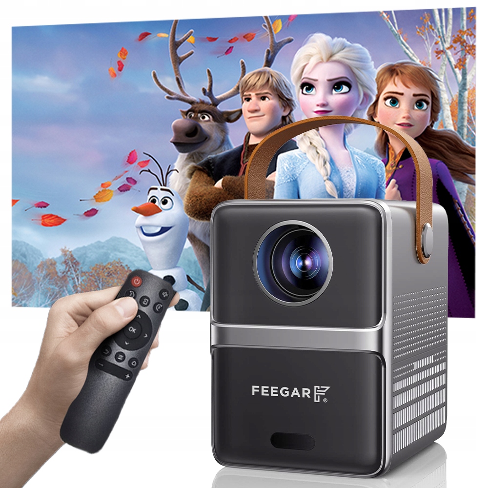 Projektor Mini Led Tv Projektor Přenosný Feegar Show WiFi 5G Bluetooth Focus