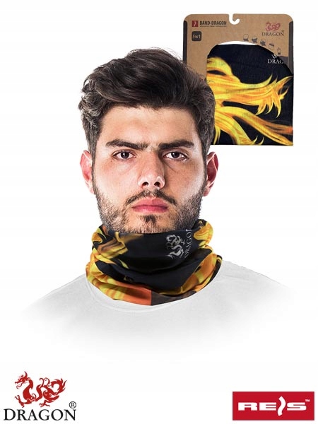 Komin, szalik, apaszka na szyję Dragon