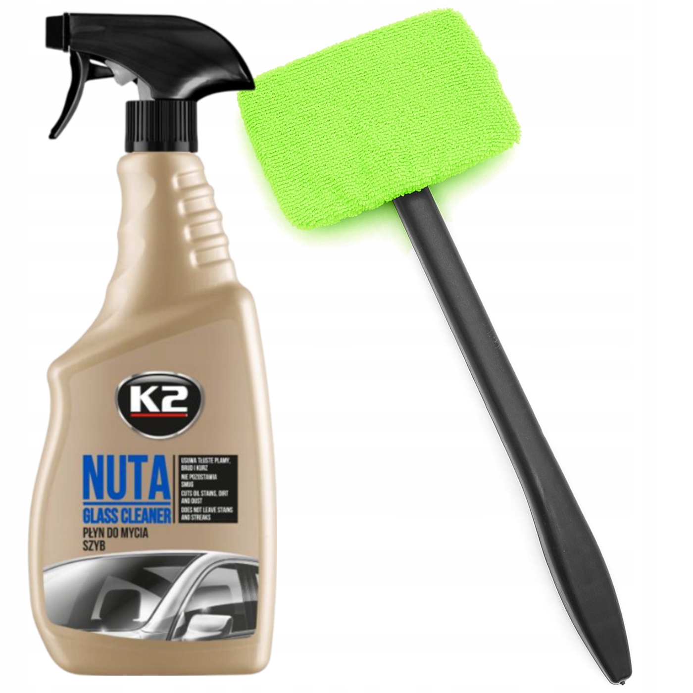 SMART GLASS CLEANER - MYJKA DO SZYB + K2 NUTA