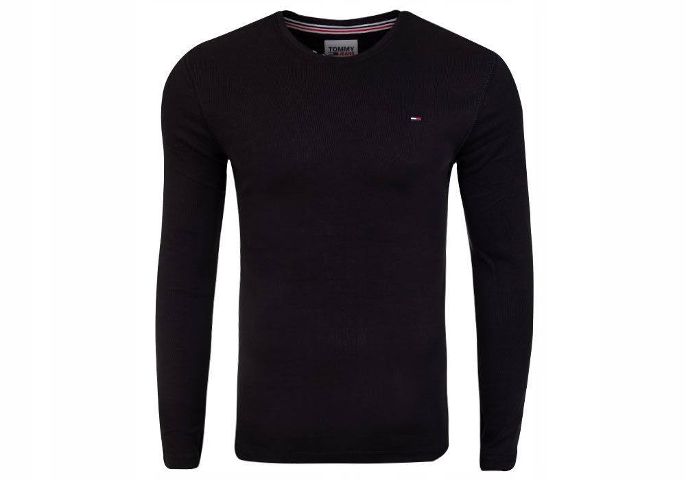 

Tommy Hilfiger Koszulka Z Długim Rękawem Black r.M