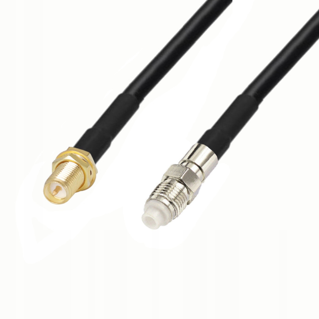 Kabel antenowy Fme gn Sma-rp gn LMR240 3m