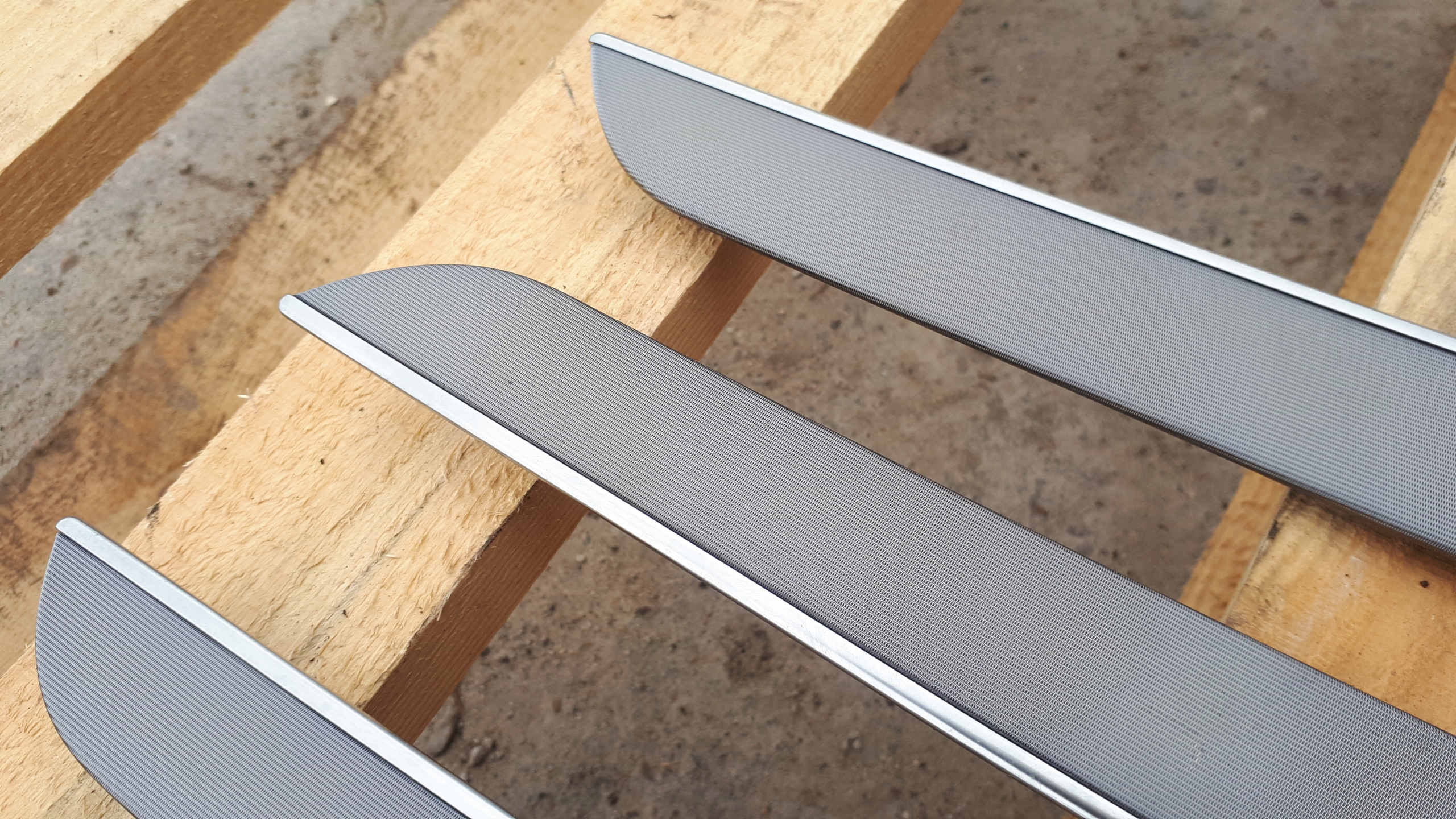 S4 B8 A4 DEKORY door mouldings 2HI SLINE front rear part
