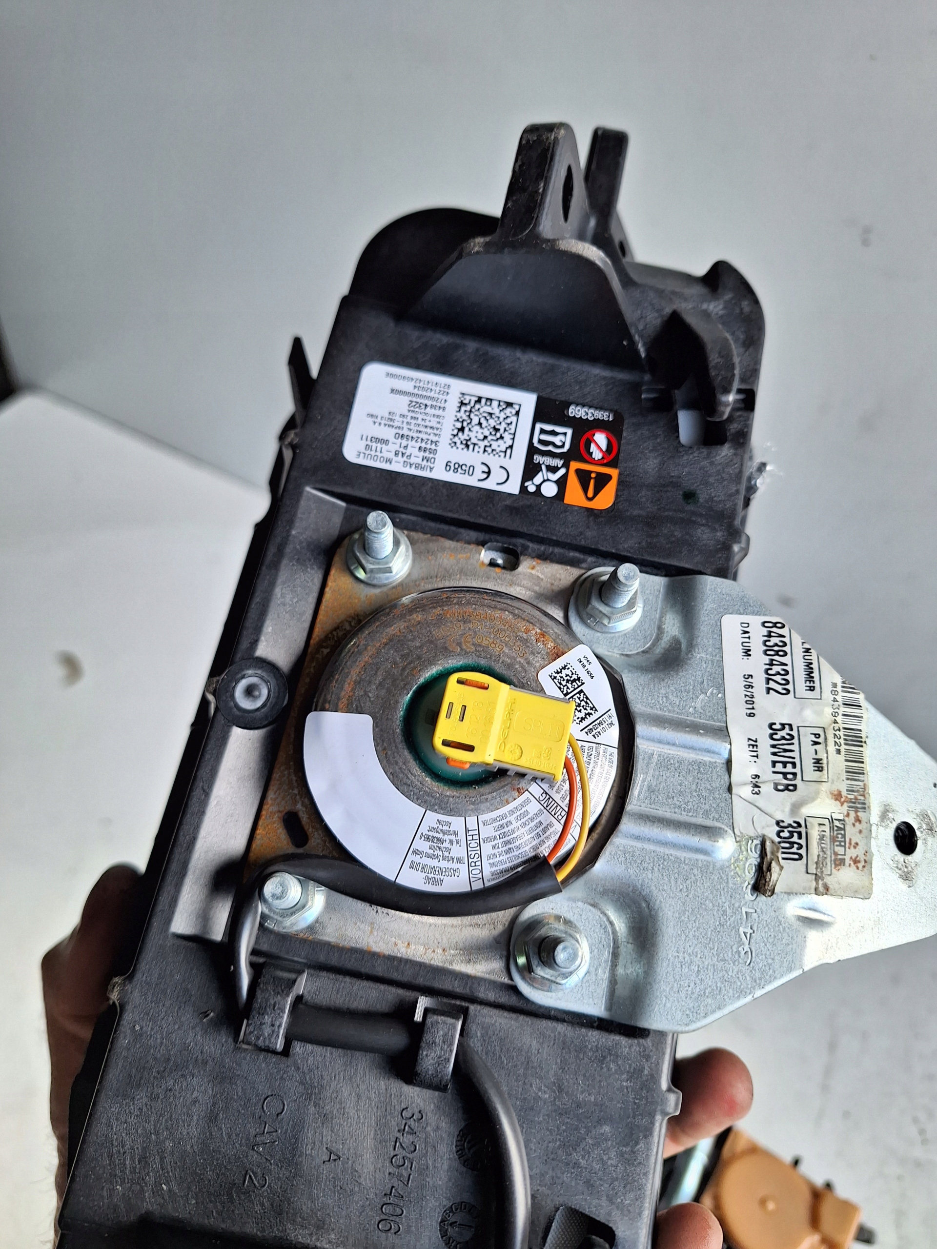 opel INSIGNIA B 17-20 подушки безопасности комплект