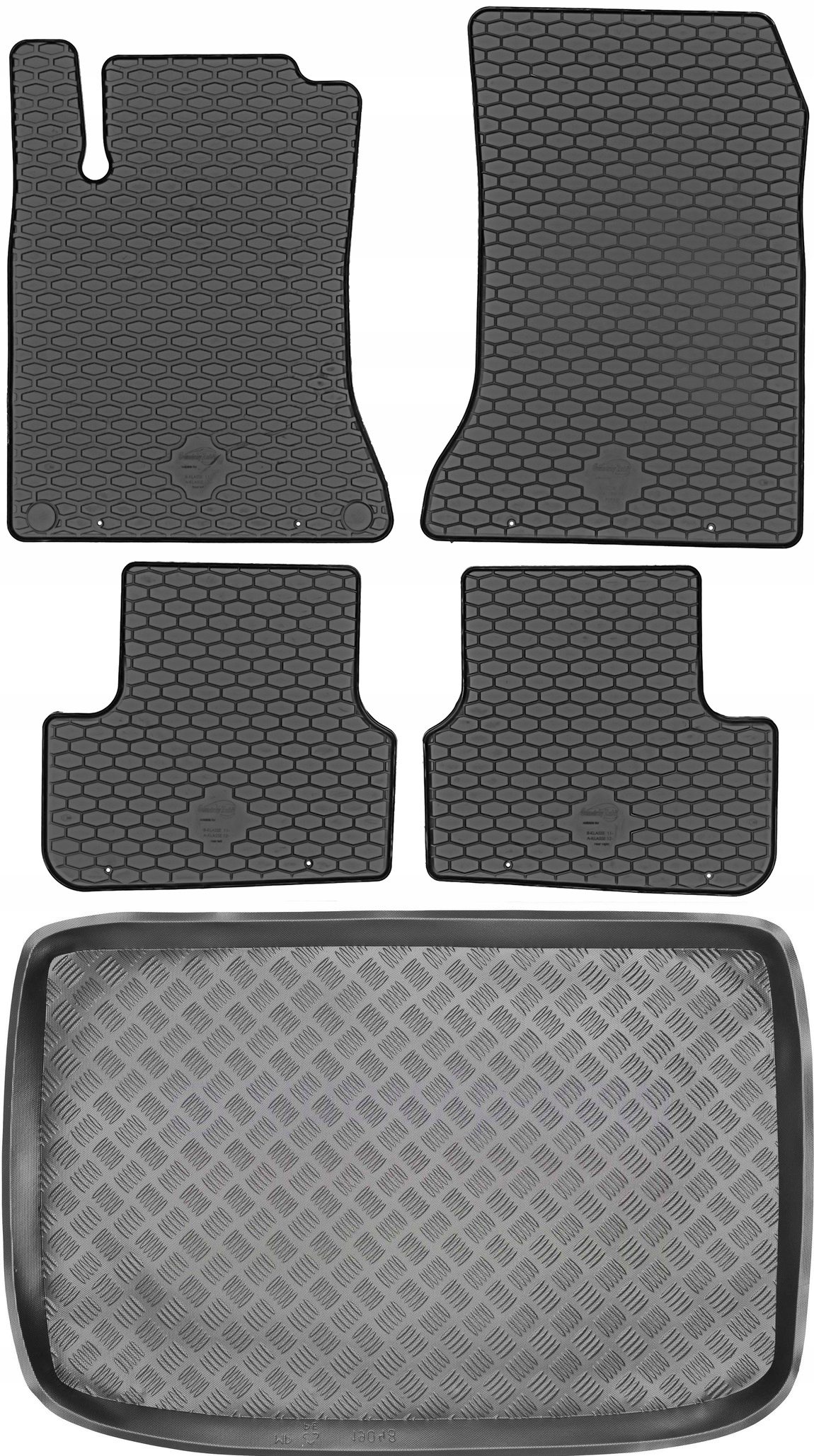 A-Klasa W176 Hb 2012-2018 Koberce batožinový priestor