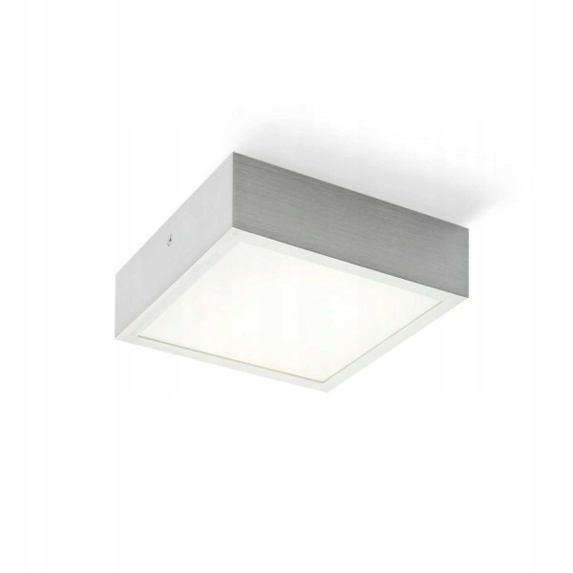 Stropné Led svietidlo Rendl Structural 20x20 česaný hliník 12W 3000K