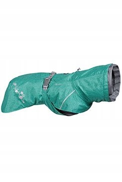Levně Obleček Hurtta Monsoon coat II Eco paví zeleň 55
