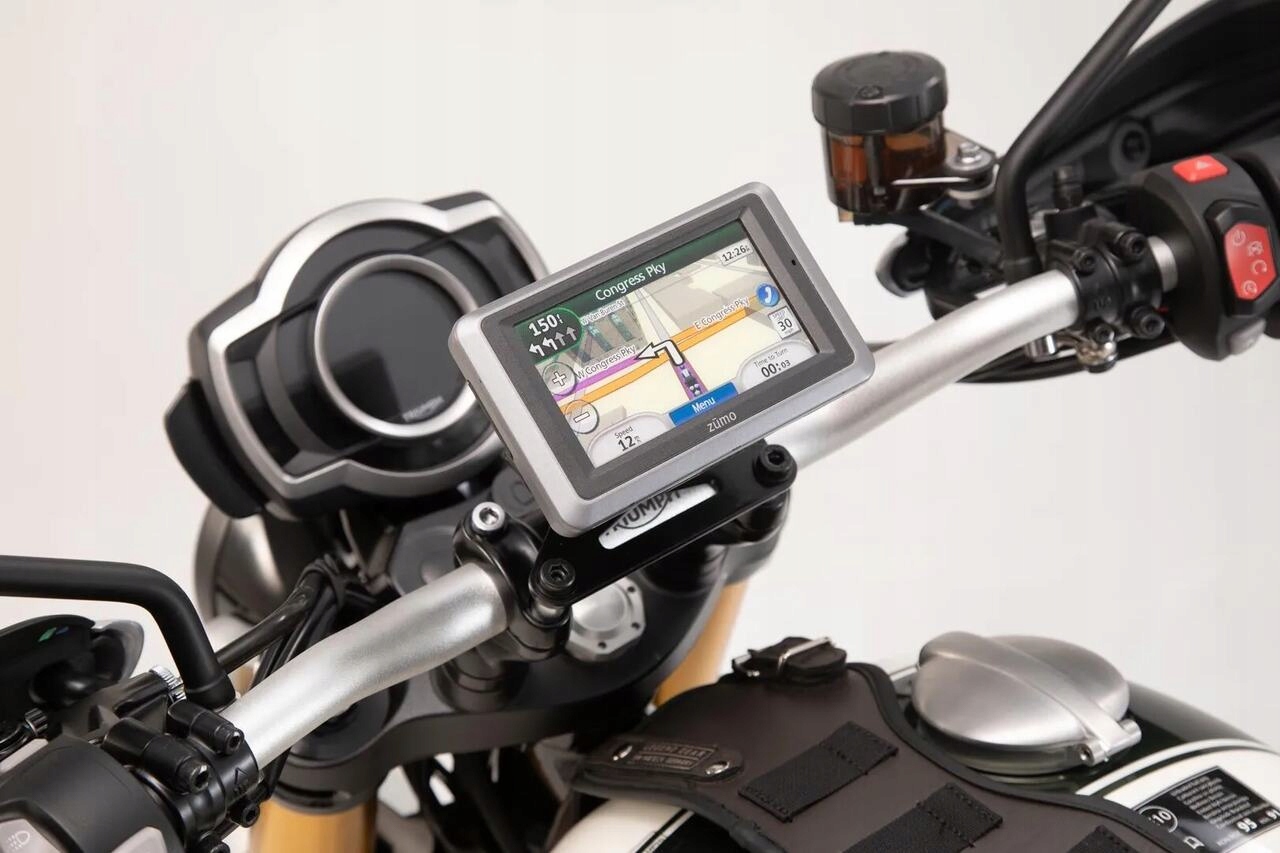 Držiak Gps Sw-motech Handlebar Gps Mount Triumph/suzuki/honda