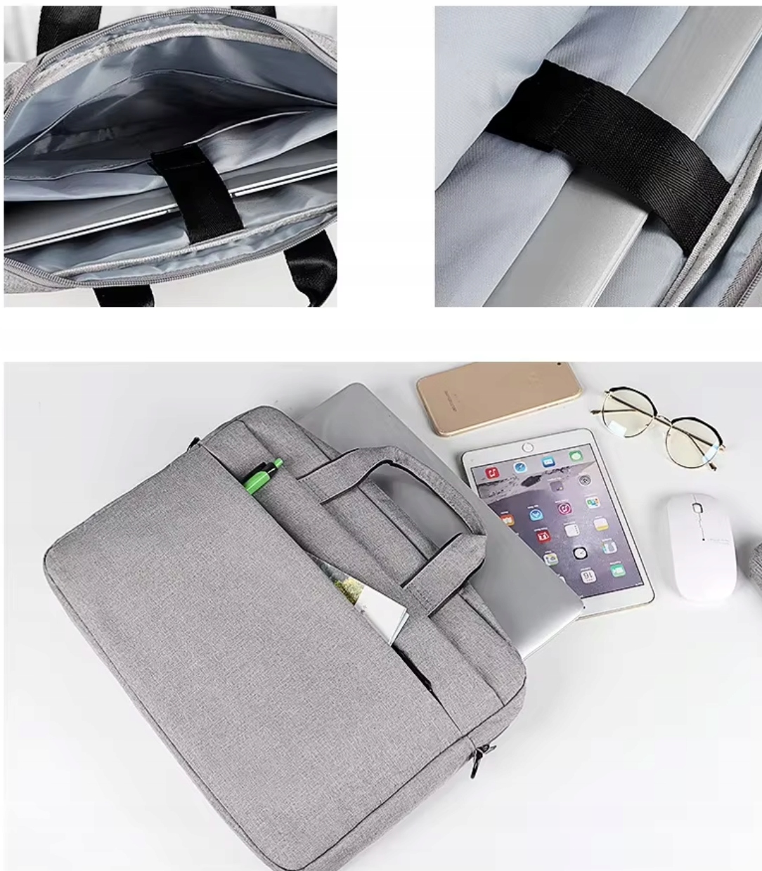 TORBA NA RAMIĘ DO MACBOOK HP LENOVO ASUS 14' 15' POKROWIEC ETUI CASE A4 Kod producenta TK314RO