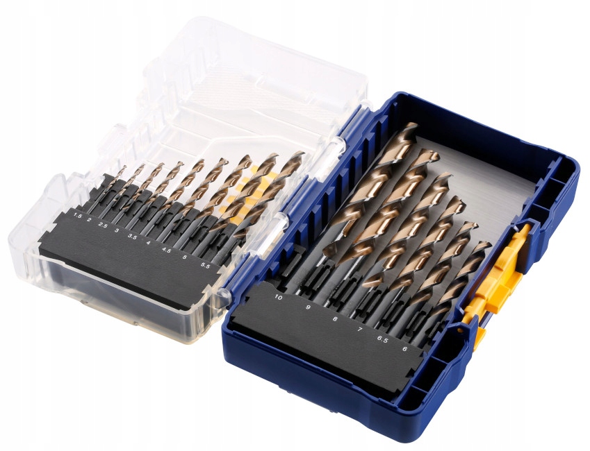 Zestaw wierteł do metalu Hhs 1.5-10 mm Irwin 15el.