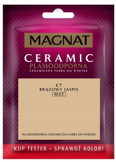 

Farba Magnat Ceramic 0,03L C7 Brązowy Jaspis Teste