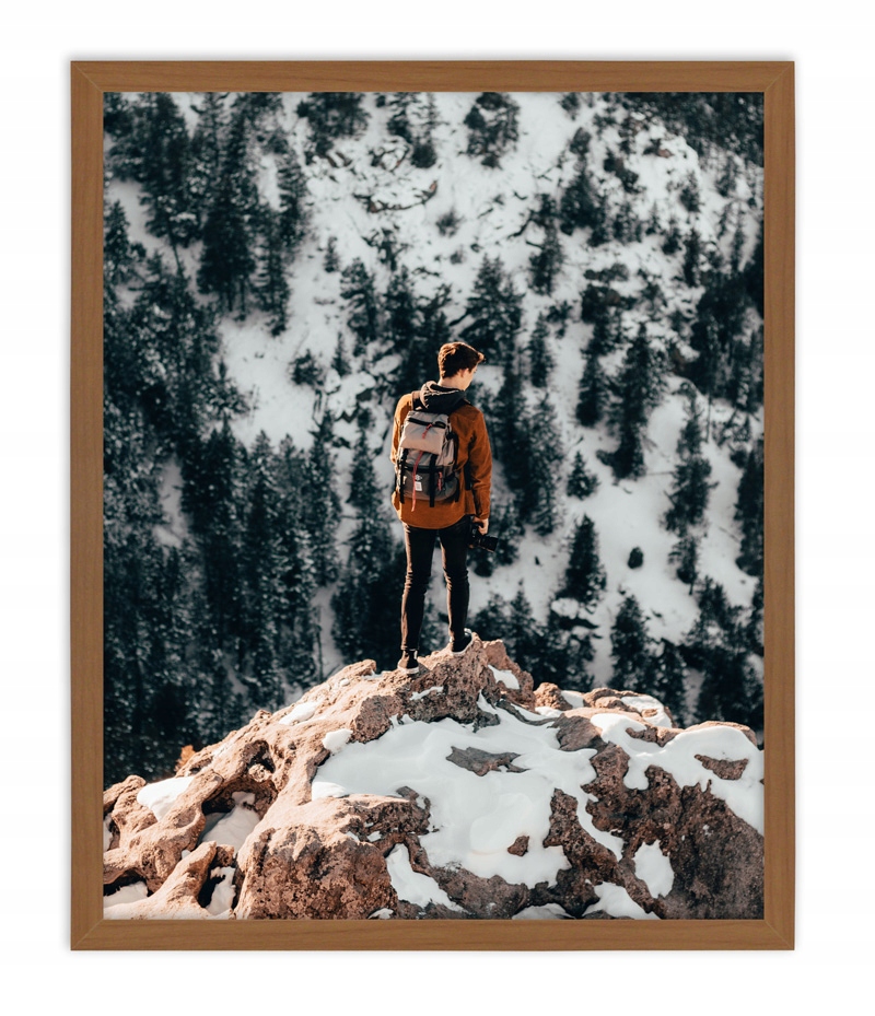 

Ramka na zdjęcie plakat 29,7x42 A3 Italia Olcha