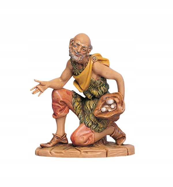 Pastýř s vejci pro figurky o výšce 19 Cm – Originální Figurka Firmy Fontanini