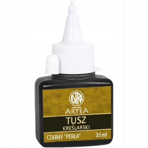 TUSZ KREŚLARSKI 35ML CZARNY ASTRA 81030908 A'8