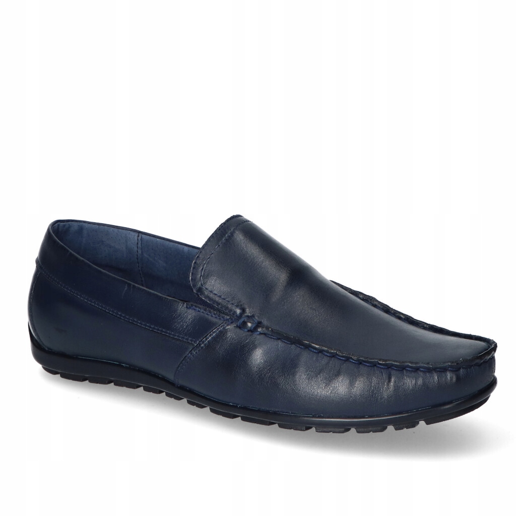 Mokasíny Pan 1420 Granátové lico 41